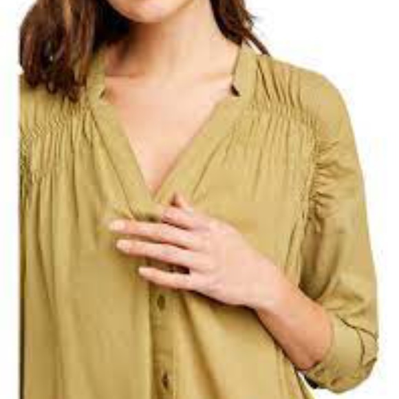 Free People Gardens Tunic in Green Clay sz xs NWT - Picture 2 of 4